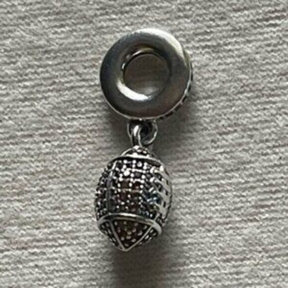 Authentic Pandora American Football Dangle Charm - Picture 5 of 5